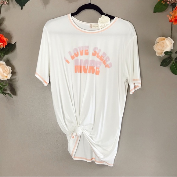 Altar'd State Tops - NWT Altard State | I love sleep more tee